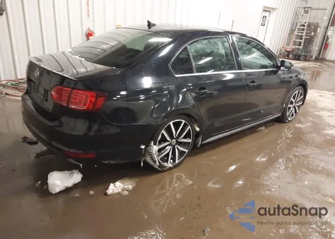 2014 Volkswagen Jetta Gli Autobahn W/Nav из США, поврежденный, VIN 3VW4T7AJ1EM393887